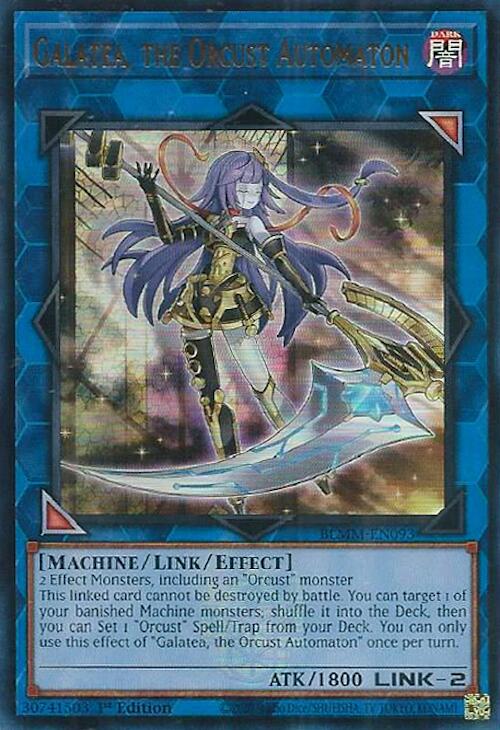 Galatea, the Orcust Automaton [BLMM-EN093] Ultra Rare | Clutch Gaming
