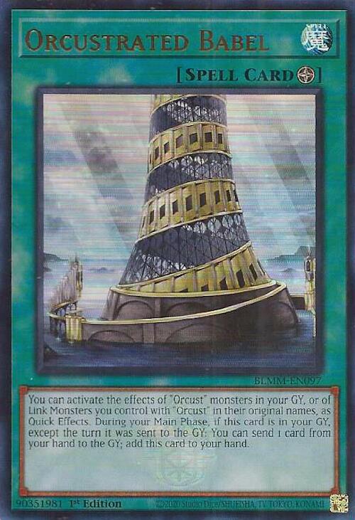 Orcustrated Babel [BLMM-EN097] Ultra Rare | Clutch Gaming