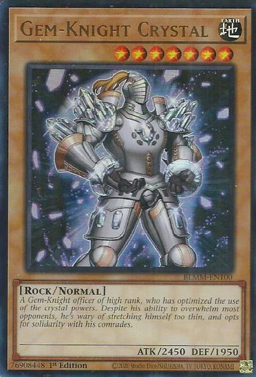 Gem-Knight Crystal [BLMM-EN100] Ultra Rare | Clutch Gaming
