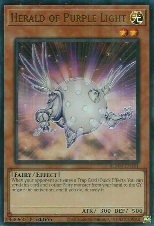 Herald of Purple Light [BLMM-EN101] Ultra Rare | Clutch Gaming