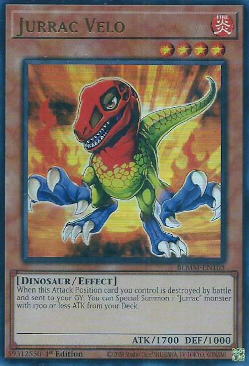 Jurrac Velo [BLMM-EN105] Ultra Rare | Clutch Gaming