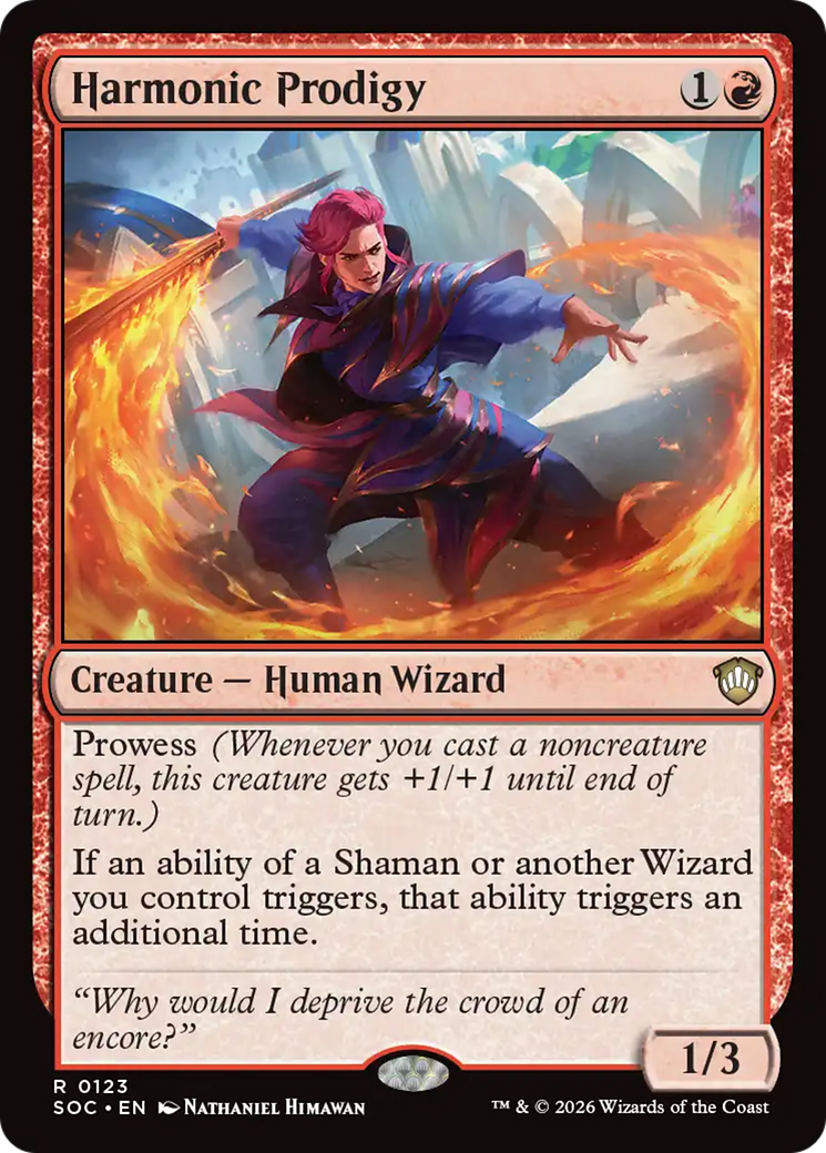 Harmonic Prodigy [Secrets of Strixhaven Commander] | Clutch Gaming