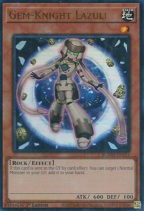 Gem-Knight Lazuli [BLMM-EN113] Ultra Rare | Clutch Gaming