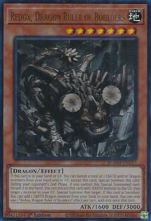 Redox, Dragon Ruler of Boulders [BLMM-EN117] Ultra Rare | Clutch Gaming