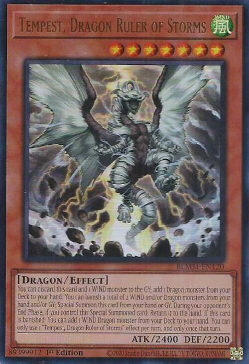 Tempest, Dragon Ruler of Storms [BLMM-EN120] Ultra Rare | Clutch Gaming