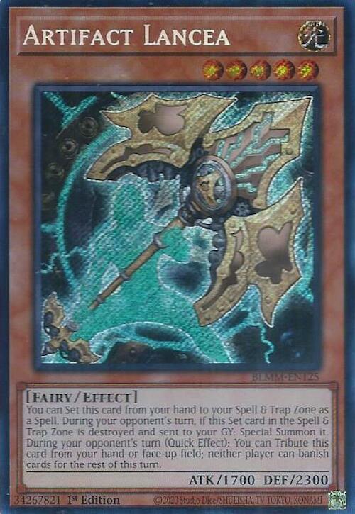 Artifact Lancea [BLMM-EN125] Secret Rare | Clutch Gaming