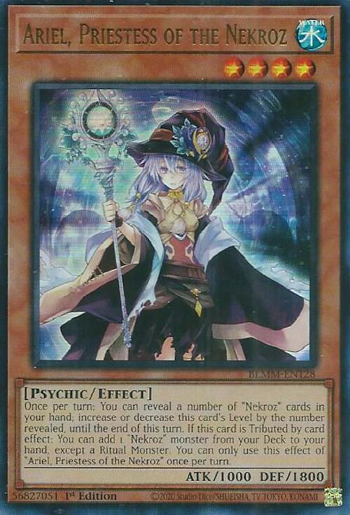 Ariel, Priestess of the Nekroz [BLMM-EN128] Ultra Rare | Clutch Gaming