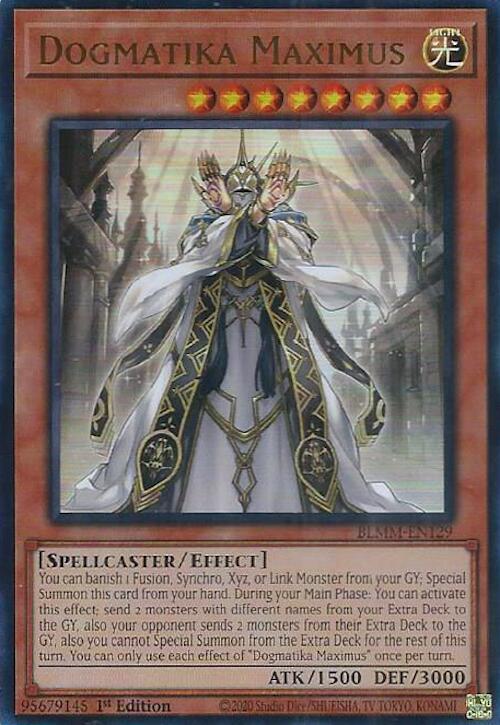 Dogmatika Maximus [BLMM-EN129] Ultra Rare | Clutch Gaming