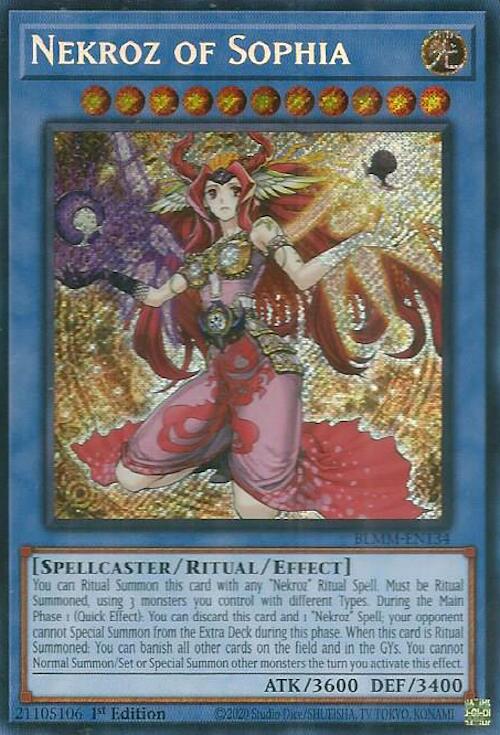 Nekroz of Sophia [BLMM-EN134] Secret Rare | Clutch Gaming