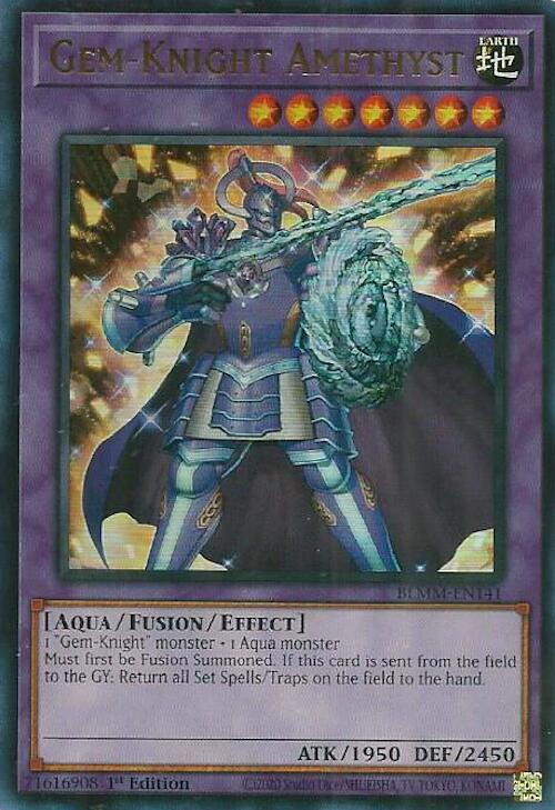 Gem-Knight Amethyst [BLMM-EN141] Ultra Rare | Clutch Gaming