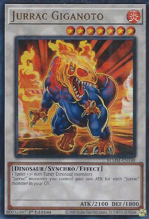 Jurrac Giganoto [BLMM-EN148] Ultra Rare | Clutch Gaming