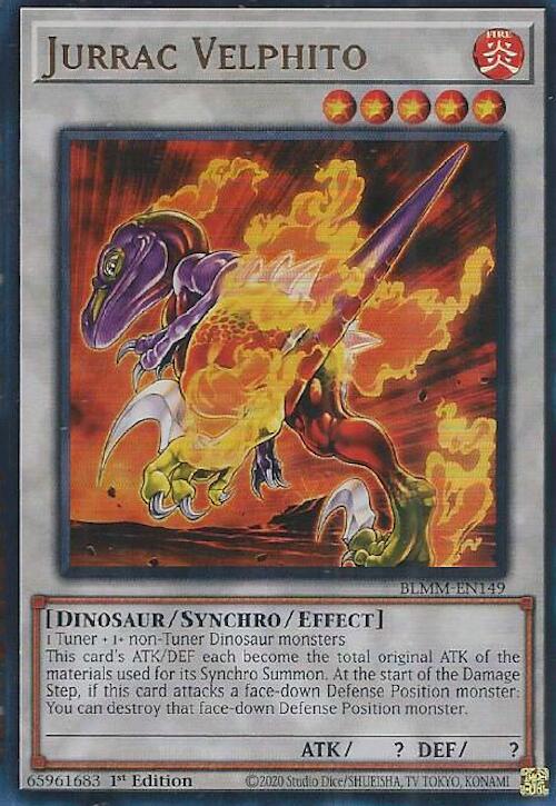 Jurrac Velphito [BLMM-EN149] Ultra Rare | Clutch Gaming