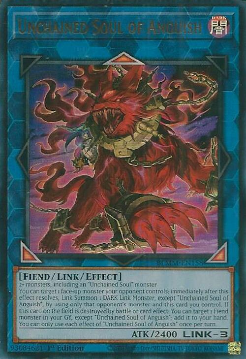 Unchained Soul of Anguish [BLMM-EN158] Ultra Rare | Clutch Gaming
