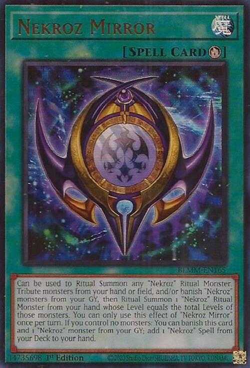 Nekroz Mirror [BLMM-EN165] Ultra Rare | Clutch Gaming