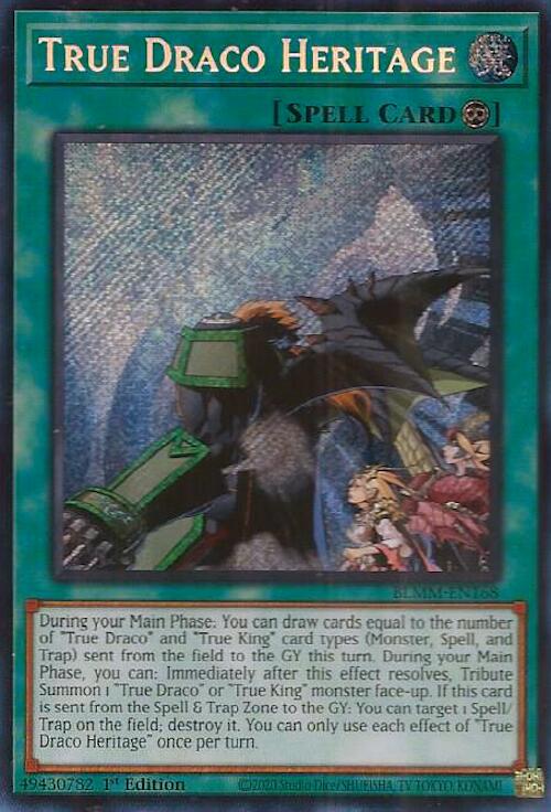 True Draco Heritage [BLMM-EN168] Secret Rare | Clutch Gaming