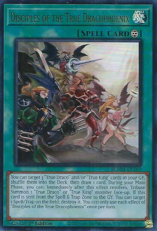 Disciples of the True Dracophoenix [BLMM-EN169] Ultra Rare | Clutch Gaming