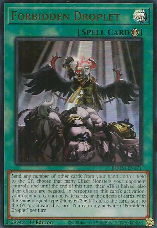 Forbidden Droplet [BLMM-EN171] Ultra Rare | Clutch Gaming