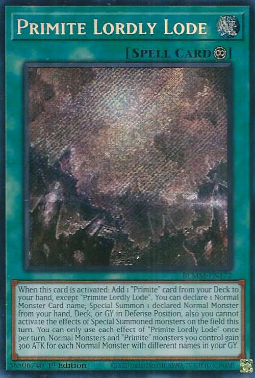 Primite Lordly Lode [BLMM-EN172] Secret Rare | Clutch Gaming