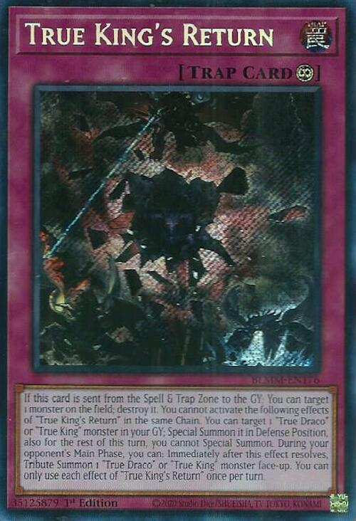 True King's Return [BLMM-EN176] Secret Rare | Clutch Gaming