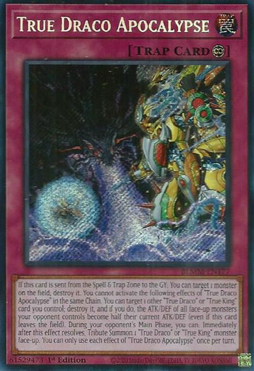 True Draco Apocalypse [BLMM-EN177] Secret Rare | Clutch Gaming