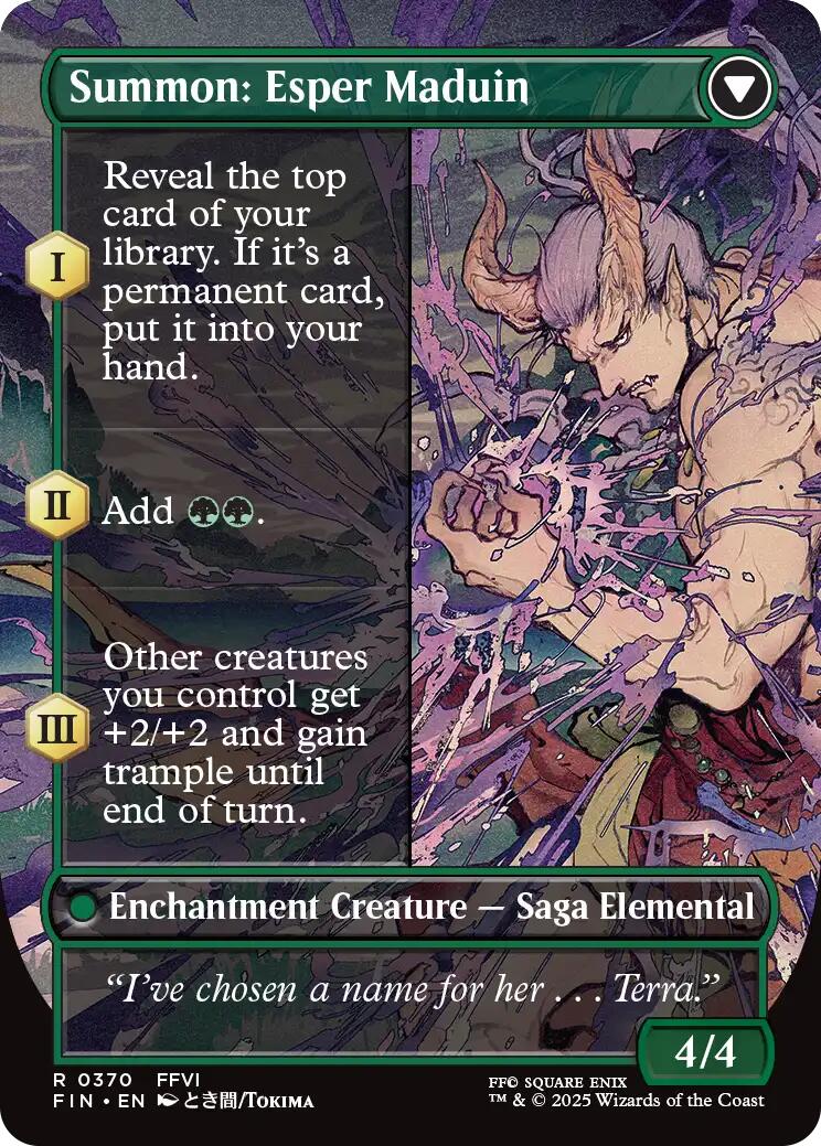 Esper Origins // Summon: Esper Maduin (Borderless) [FINAL FANTASY] | Clutch Gaming