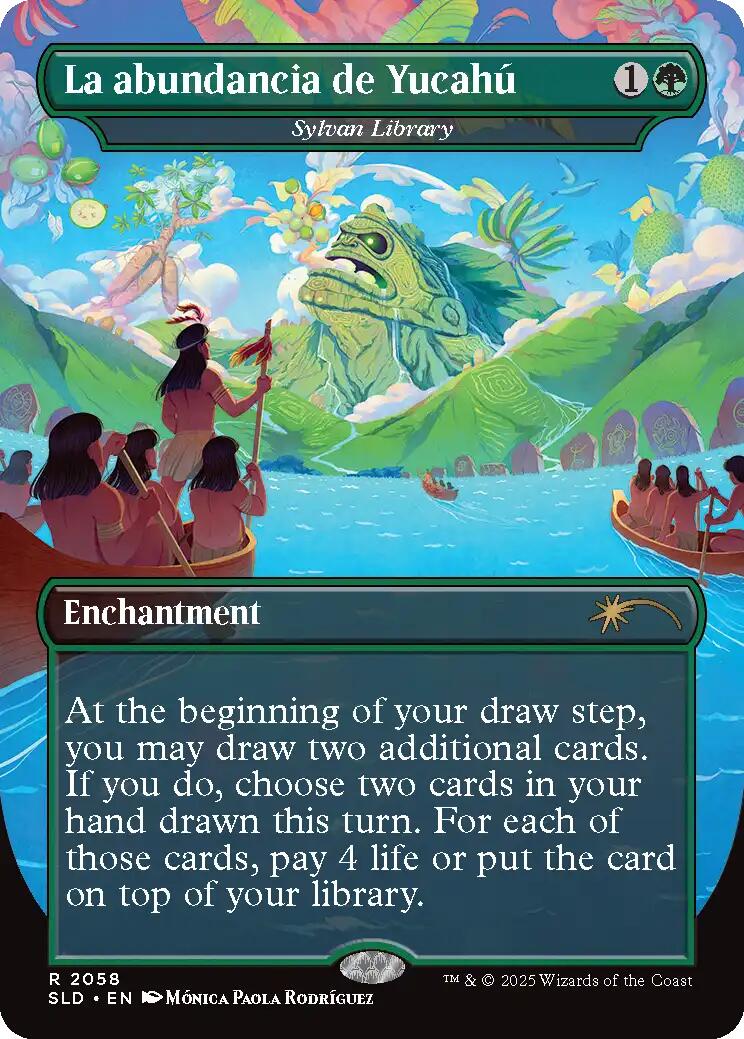 La abundancia de Yucahu - Sylvan Library [Secret Lair Drop Series] | Clutch Gaming
