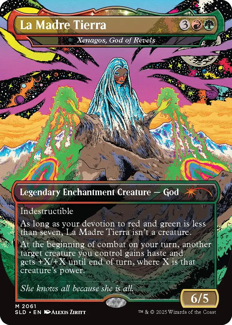 La Madre Tierra - Xenagos, God of Revels [Secret Lair Drop Series] | Clutch Gaming