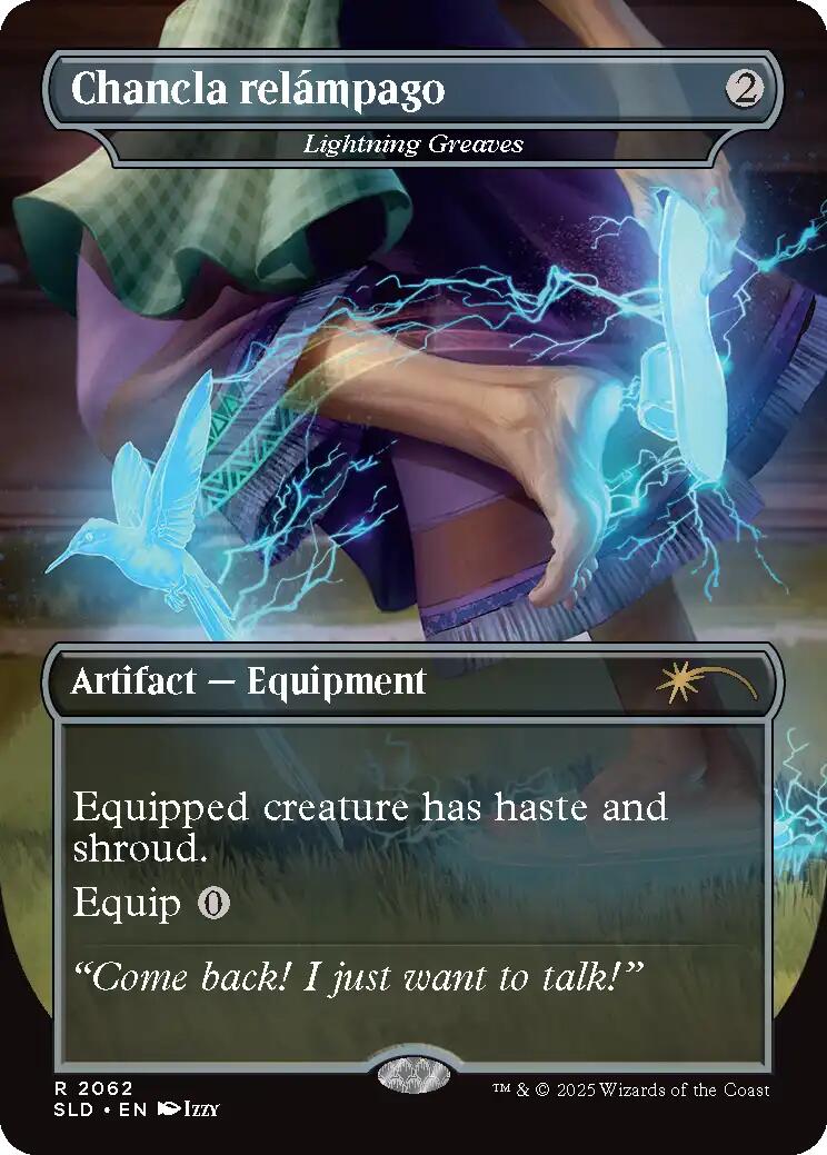 Chancla relampago - Lightning Greaves [Secret Lair Drop Series] | Clutch Gaming