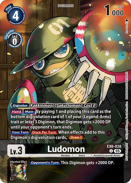 Ludomon [EX6-038] (Box Topper) [Versus Monsters] | Clutch Gaming