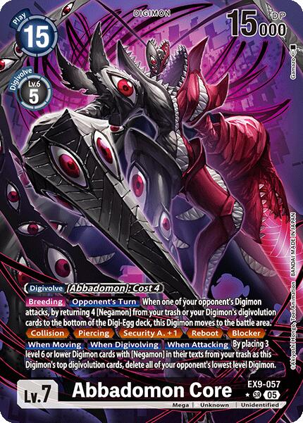 Abbadomon Core [EX9-057] (Alternate Art) [Versus Monsters] | Clutch Gaming