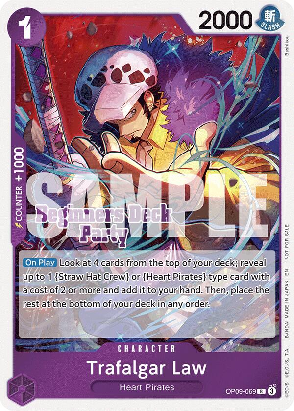Trafalgar Law (ST-23 - ST-28 Beginners Deck Party) [Participation] [One Piece Promotion Cards] | Clutch Gaming