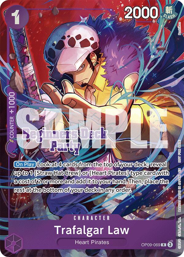 Trafalgar Law (ST-23 - ST-28 Beginners Deck Party) [Winner] [One Piece Promotion Cards] | Clutch Gaming
