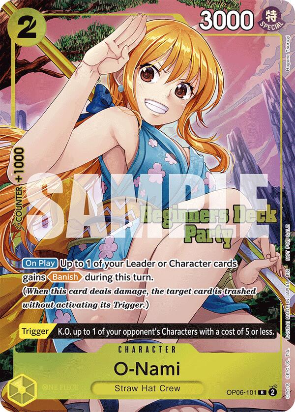 O-Nami (ST-23 - ST-28 Beginners Deck Party) [Winner] [One Piece Promotion Cards] | Clutch Gaming