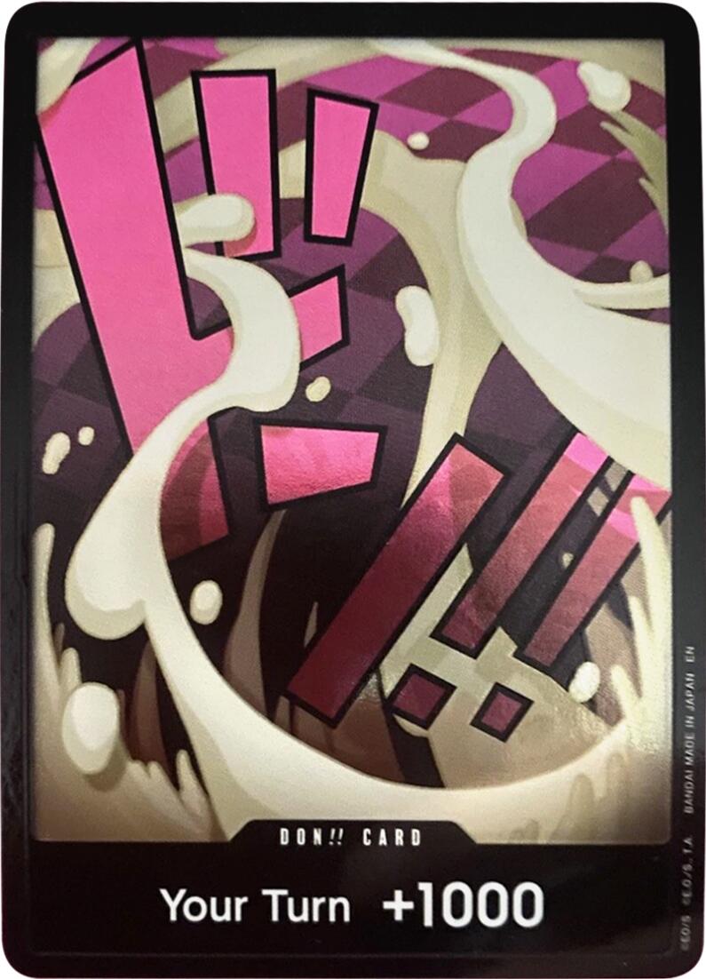 DON!! Card (Katakuri) (Double Pack Set Vol. 7) [A Fist of Divine Speed] | Clutch Gaming