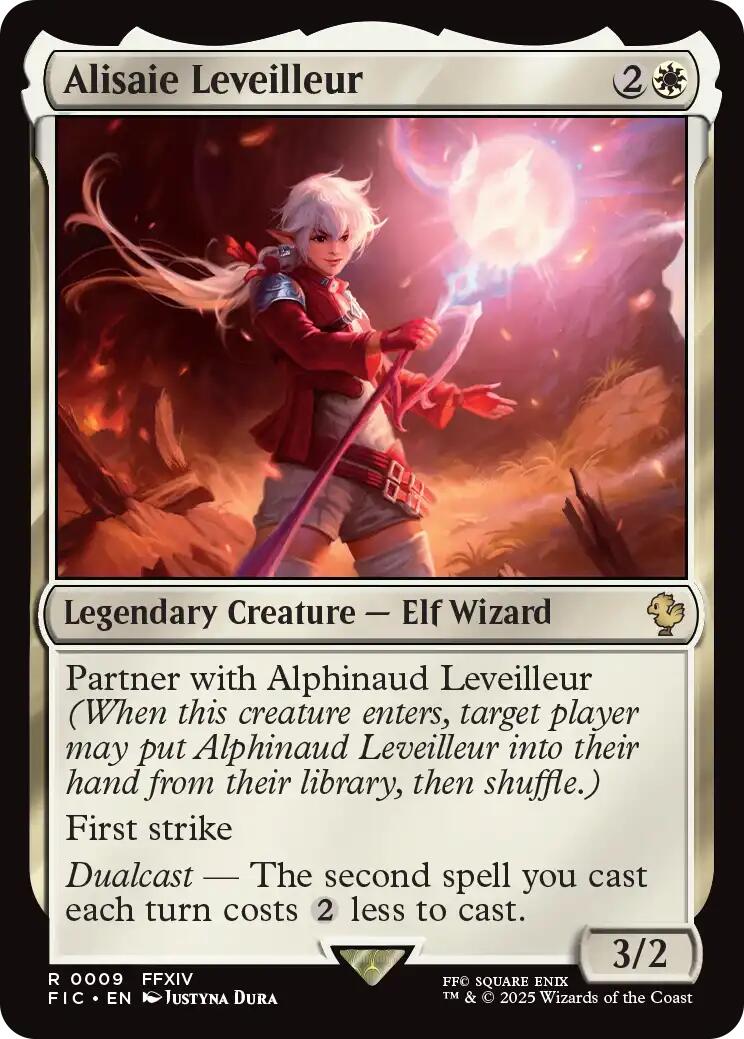 Alisaie Leveilleur (Surge Foil) [FINAL FANTASY Commander] | Clutch Gaming