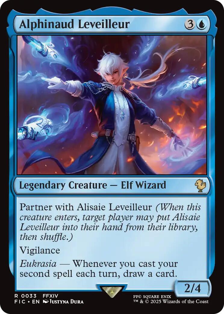 Alphinaud Leveilleur (Surge Foil) [FINAL FANTASY Commander] | Clutch Gaming