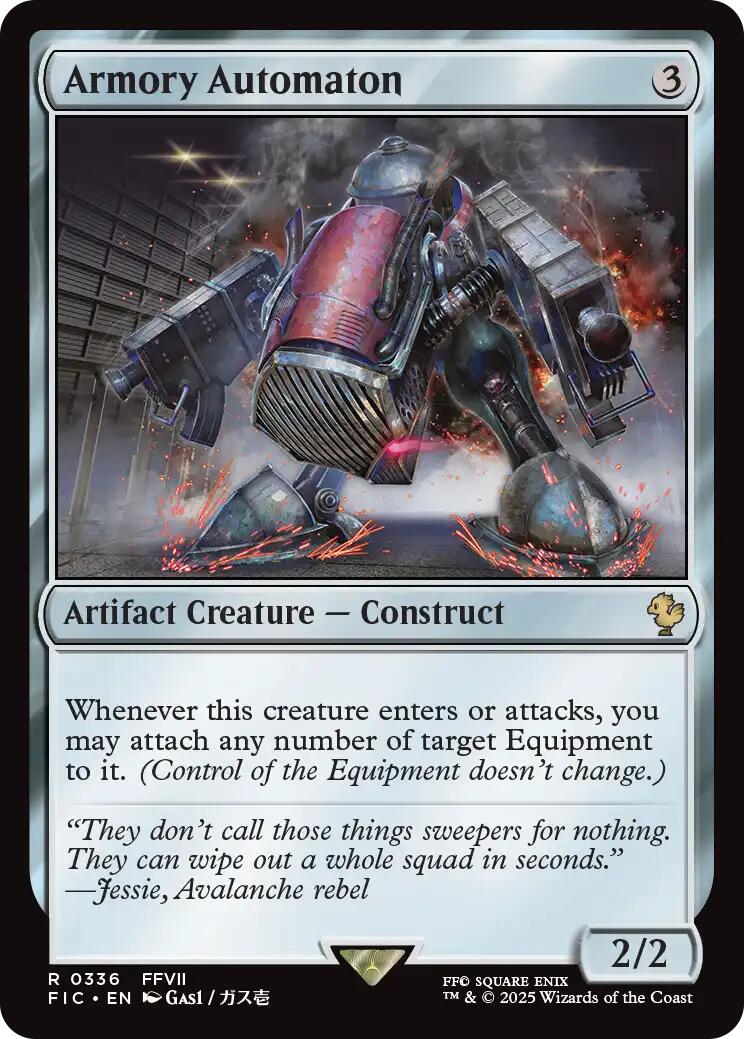 Armory Automaton (Surge Foil) [FINAL FANTASY Commander] | Clutch Gaming