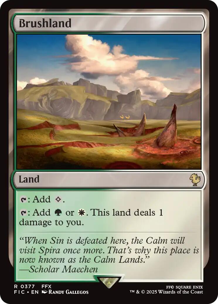 Brushland (Surge Foil) [FINAL FANTASY Commander] | Clutch Gaming