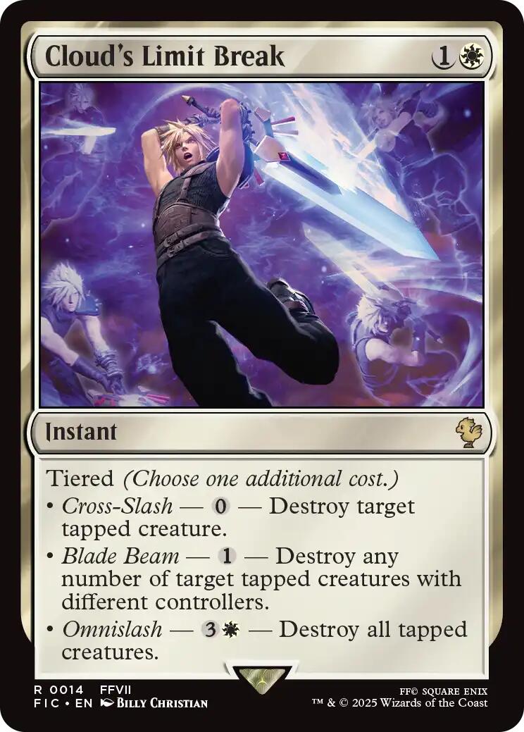 Cloud's Limit Break (Surge Foil) [FINAL FANTASY Commander] | Clutch Gaming