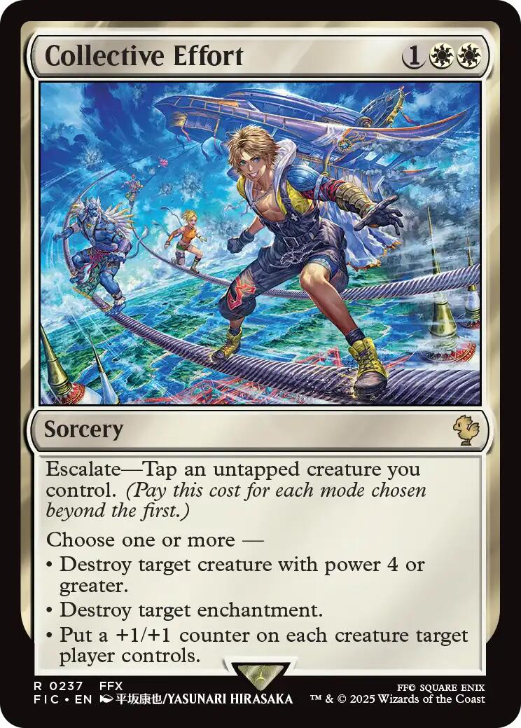 Collective Effort (Surge Foil) [FINAL FANTASY Commander] | Clutch Gaming