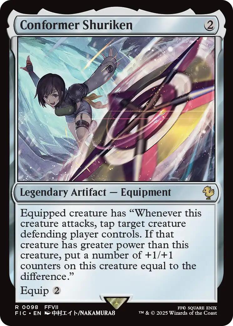 Conformer Shuriken (Surge Foil) [FINAL FANTASY Commander] | Clutch Gaming