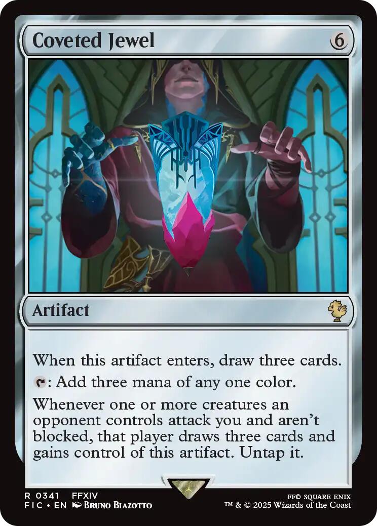 Coveted Jewel (Surge Foil) [FINAL FANTASY Commander] | Clutch Gaming