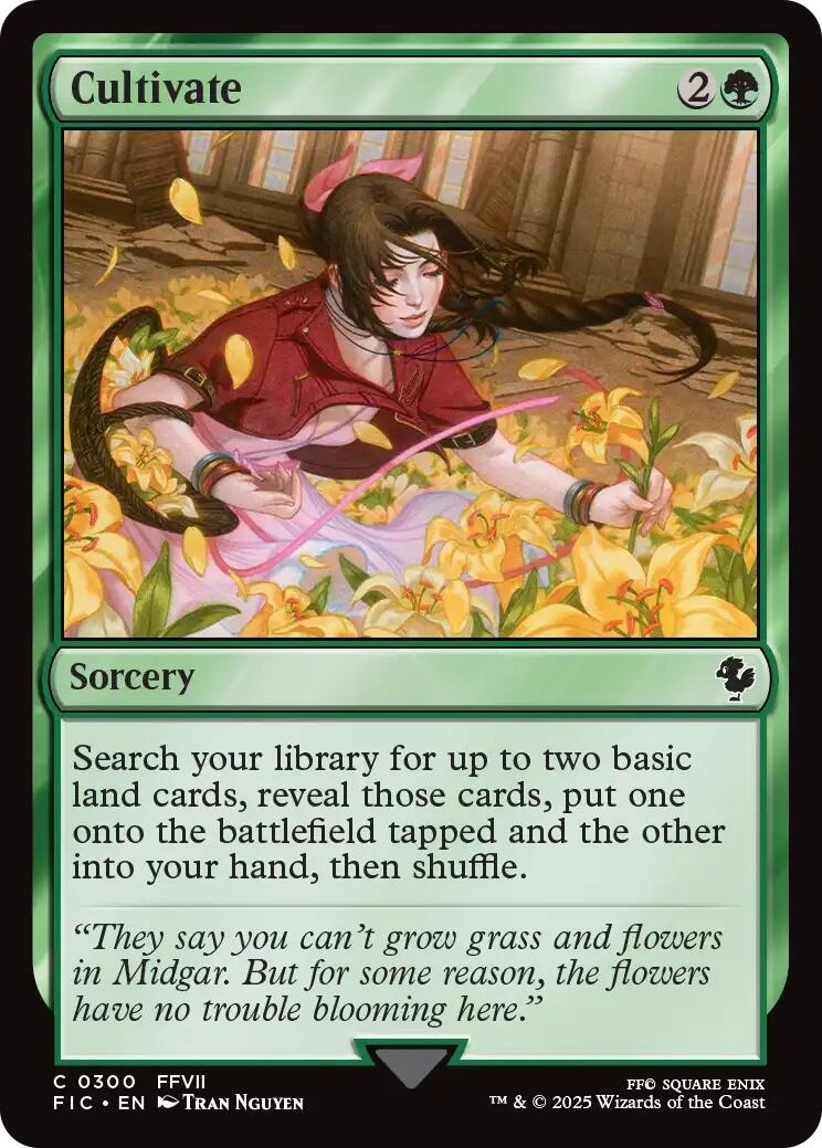 Cultivate (Surge Foil) [FINAL FANTASY Commander] | Clutch Gaming