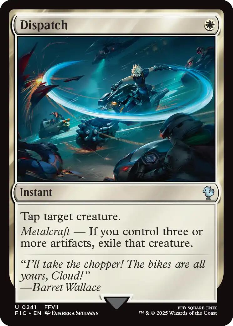 Dispatch (Surge Foil) [FINAL FANTASY Commander] | Clutch Gaming