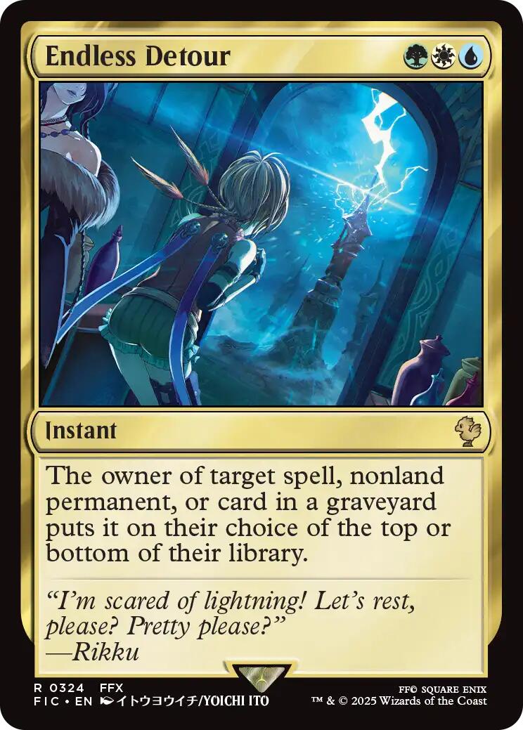 Endless Detour (Surge Foil) [FINAL FANTASY Commander] | Clutch Gaming