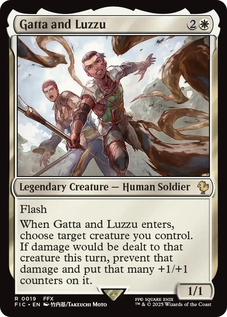 Gatta and Luzzu (Surge Foil) [FINAL FANTASY Commander] | Clutch Gaming