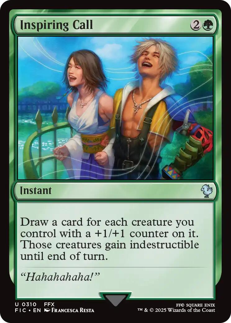 Inspiring Call (Surge Foil) [FINAL FANTASY Commander] | Clutch Gaming