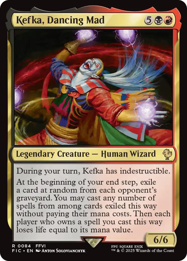 Kefka, Dancing Mad (Surge Foil) [FINAL FANTASY Commander] | Clutch Gaming