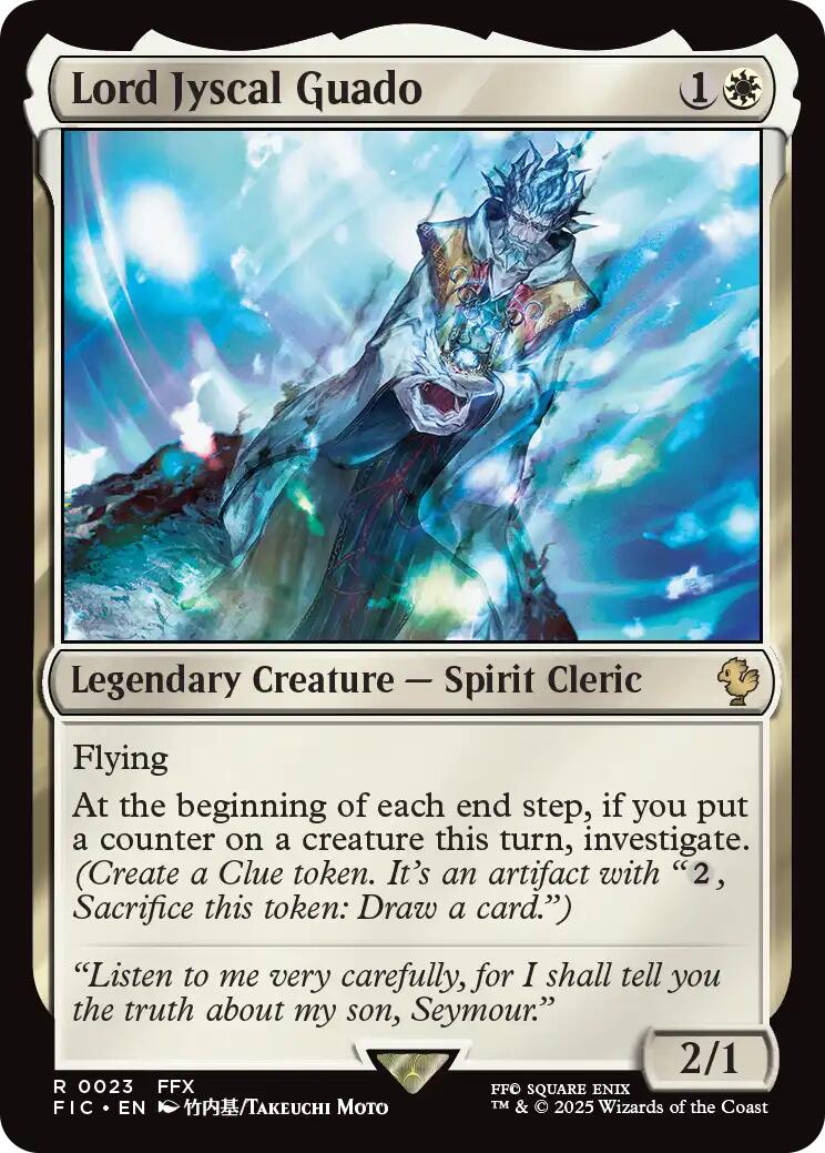 Lord Jyscal Guado (Surge Foil) [FINAL FANTASY Commander] | Clutch Gaming