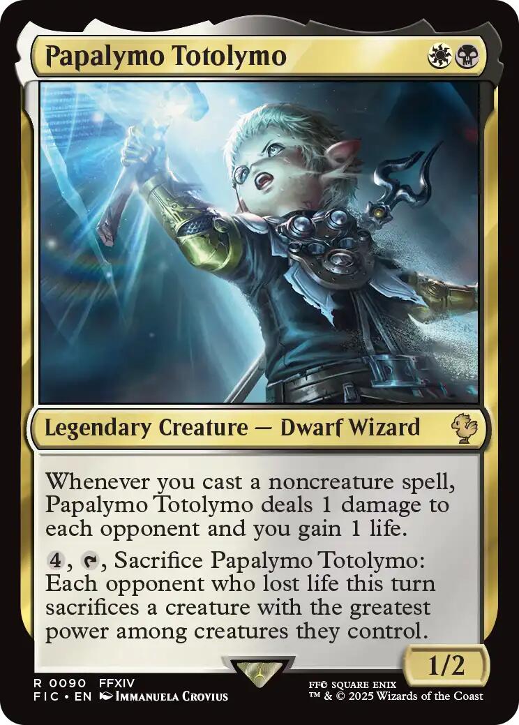 Papalymo Totolymo (Surge Foil) [FINAL FANTASY Commander] | Clutch Gaming